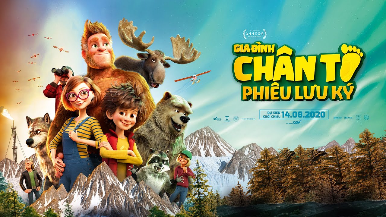 Gia Đình Chân To Phiêu Lưu Ký-Bigfoot Family