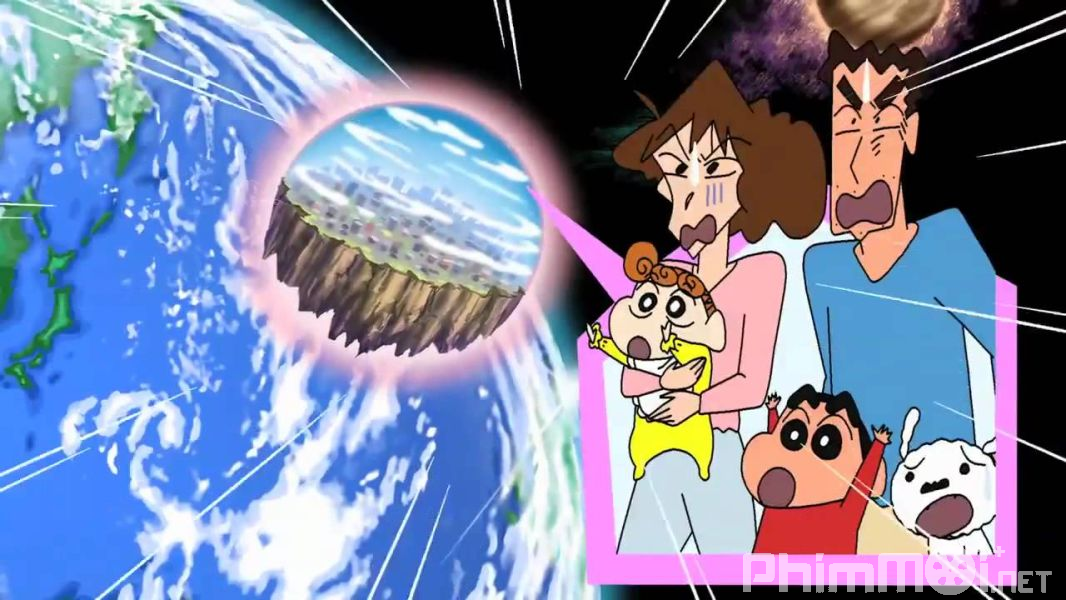 Crayon Shin-chan Movie 18 - Crayon Shin-chan Movie 18: Chou Jikuu! Arashi wo Yobu Ora no Hanayome